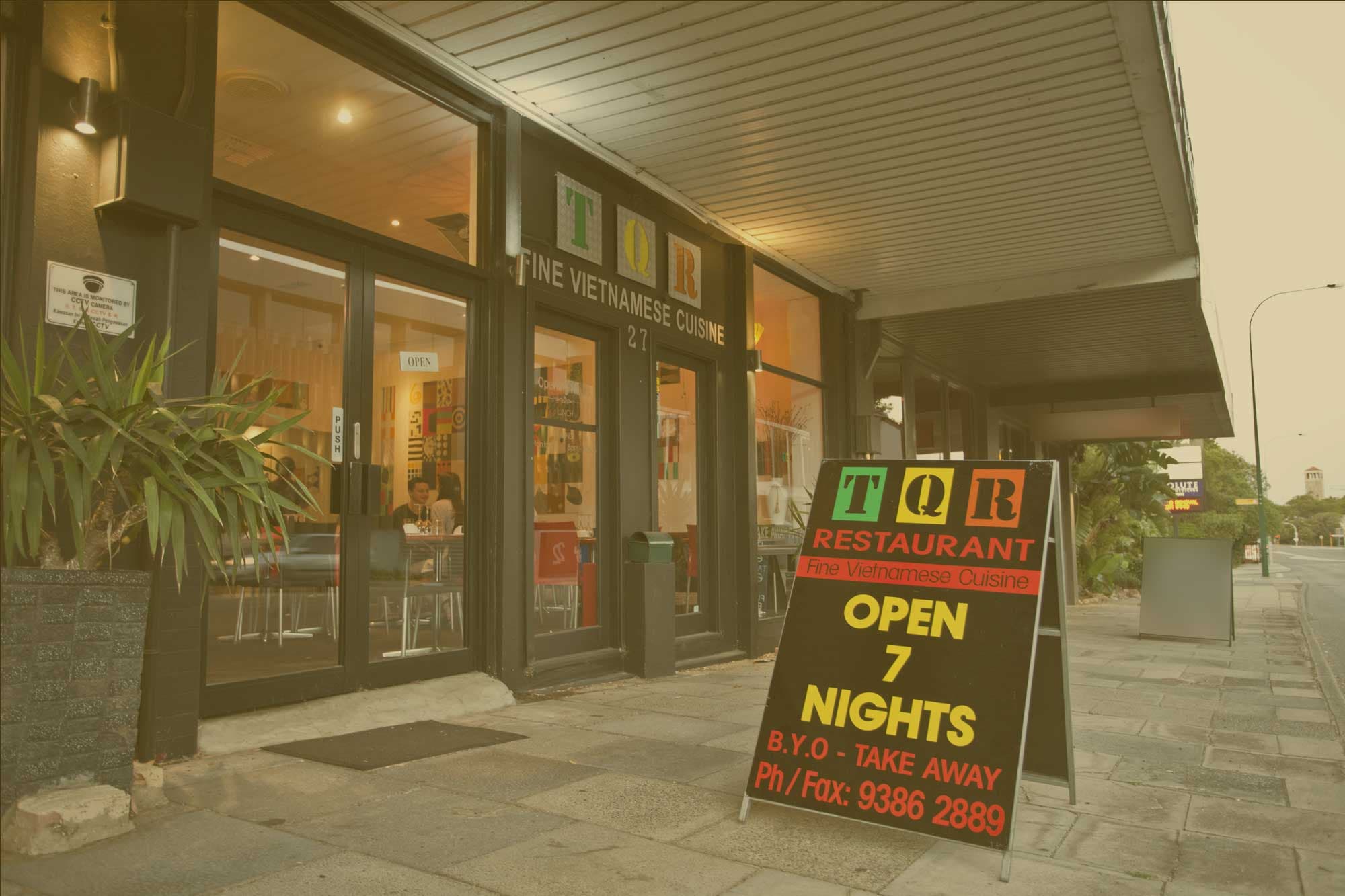 Restaurant background